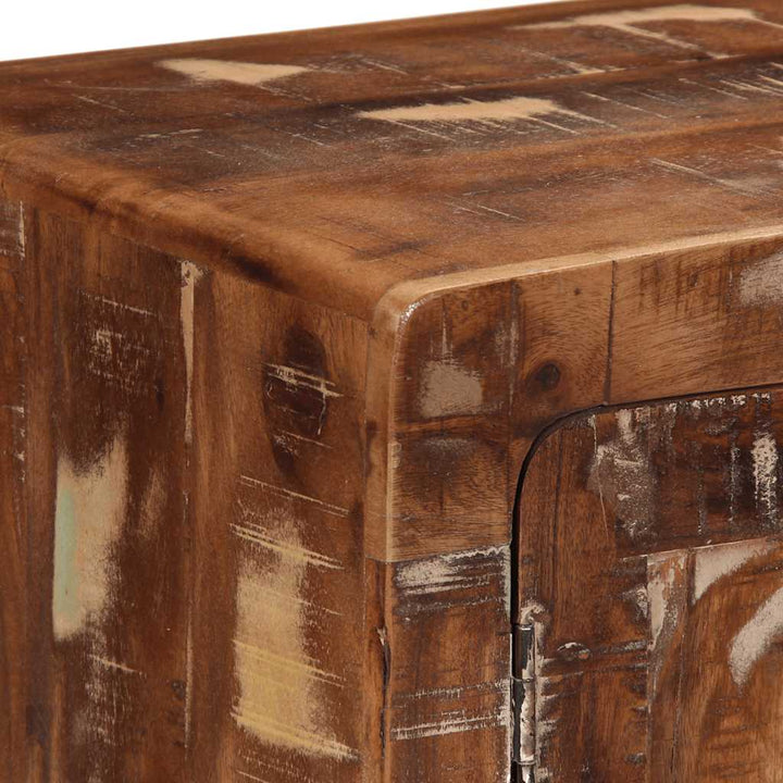 tv-bord 105x46x32 cm massivt genbrugstræ