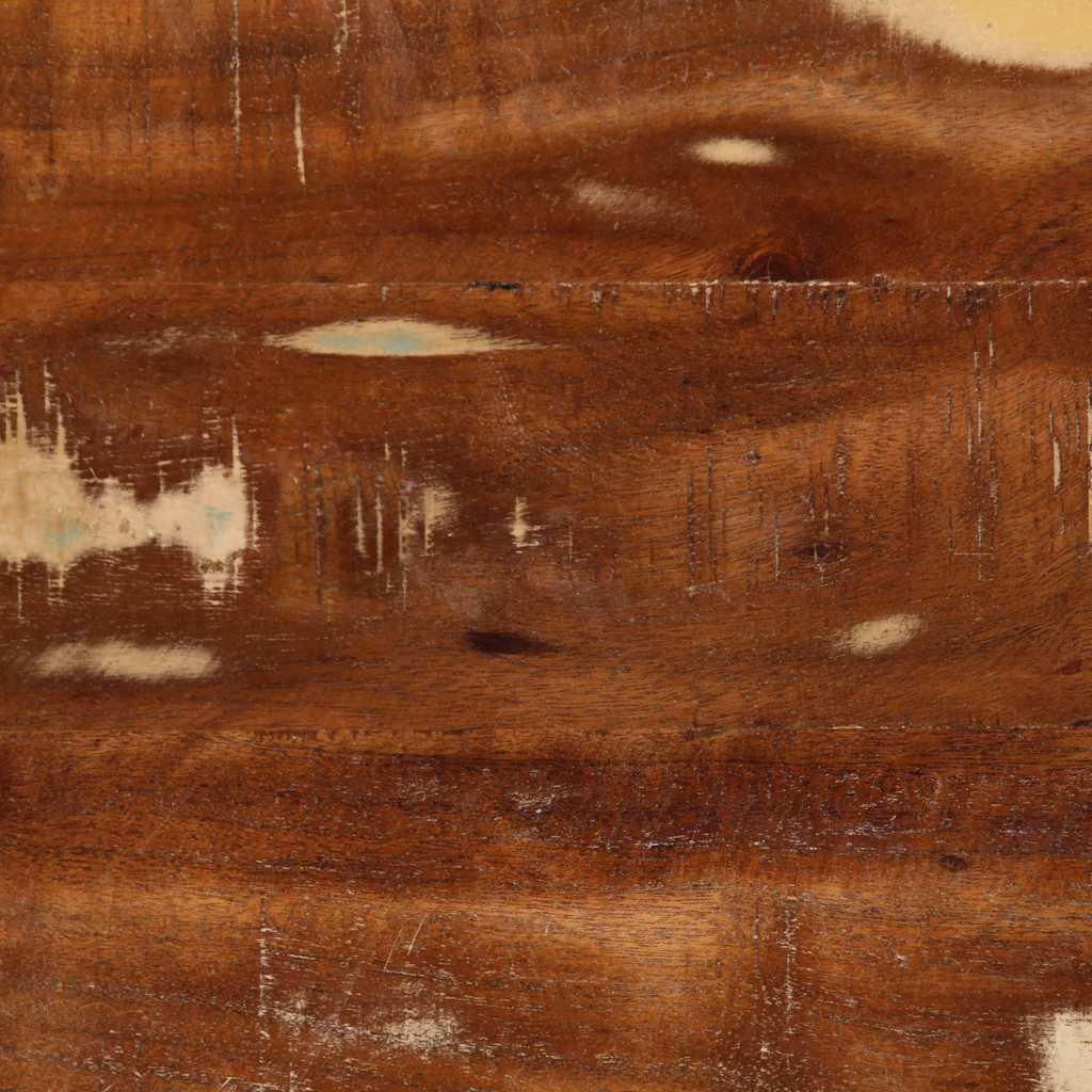 væghængt tv-skab 100x32x25 cm massivt genbrugstræ