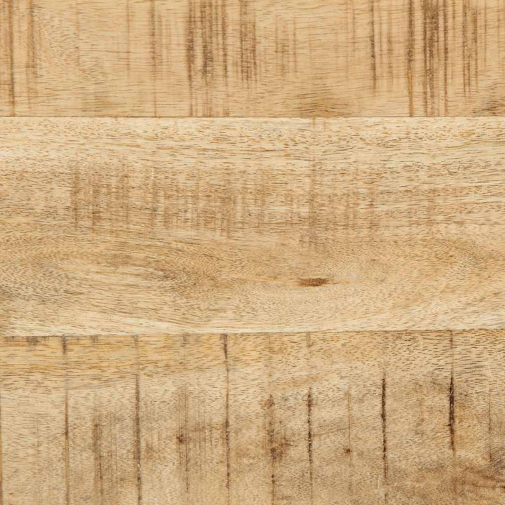 væghængt tv-skab 100x32x25 cm massivt ru mangotræ