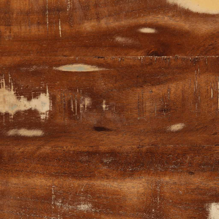 væghængt tv-skab 100x32x25 cm massivt genbrugstræ