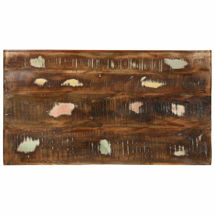 Sofabord Flerfarvet 90 x 50 x 35 cm Massivt genanvendt træ