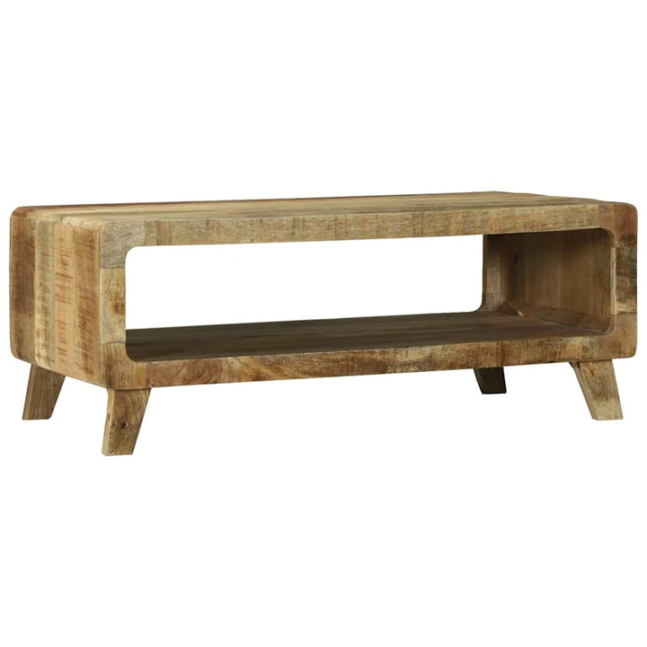Sofabord Brun 90 x 50 x 35 cm Massivt ru mangotræ