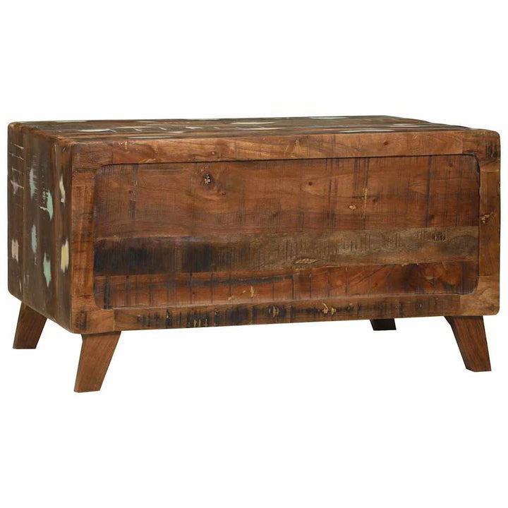 Sofabord Flerfarvet 80 x 54 x 45 cm Massivt genanvendt træ