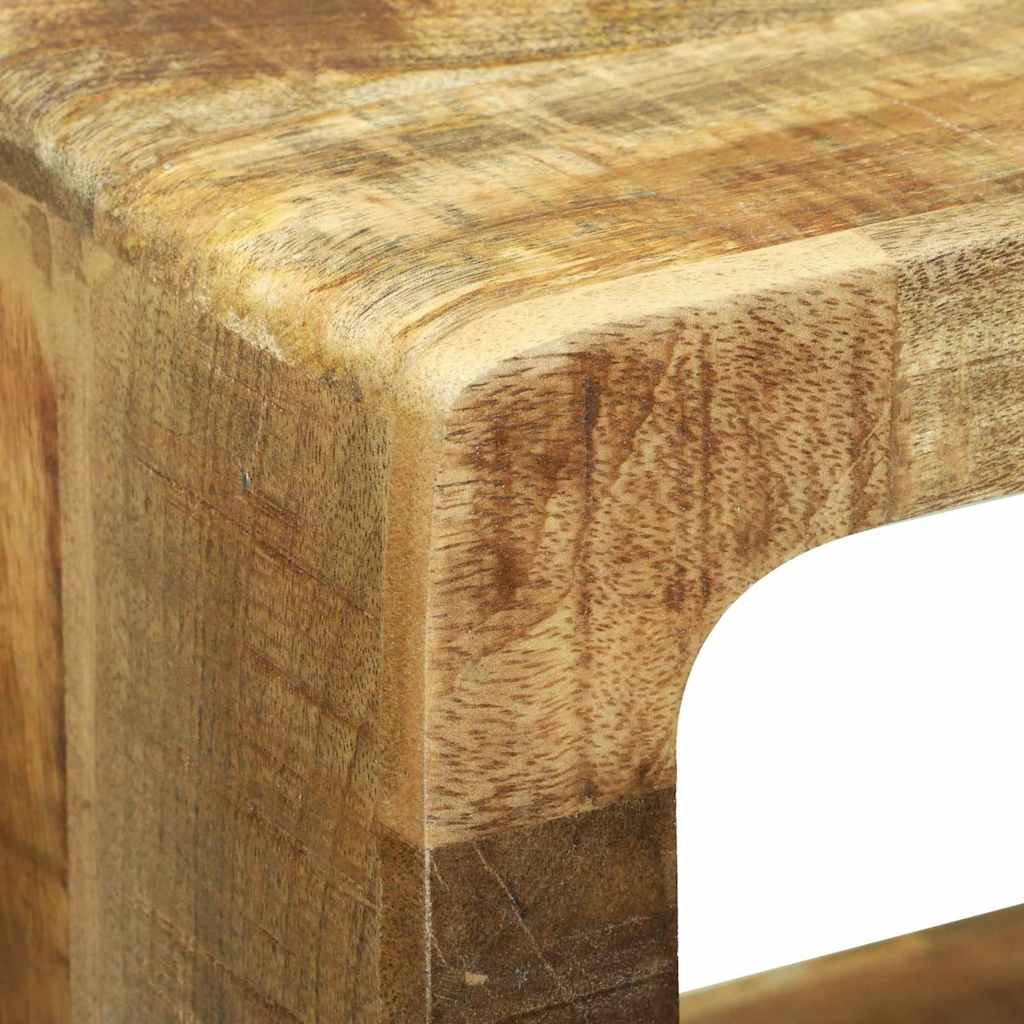 TV-skabssæt 3 pcs Brun 100 x 30 x 32 cm Massivt mangotræ