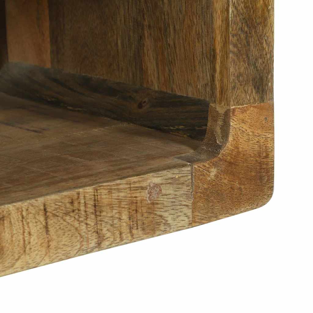 TV-skabssæt 3 pcs Brun 100 x 30 x 32 cm Massivt mangotræ
