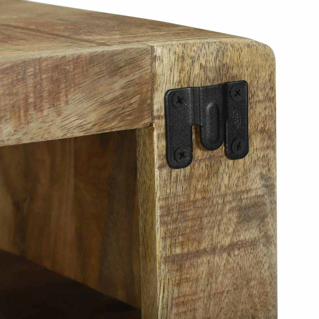 TV Skab med hylde Brun 60 x 32 x 36 cm Massivt mangotræ