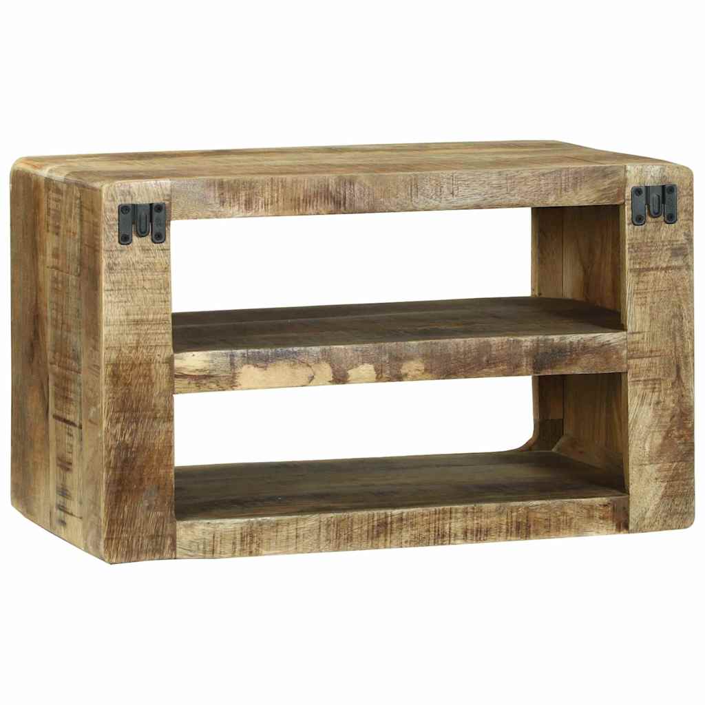 TV Skab med hylde Brun 60 x 32 x 36 cm Massivt mangotræ