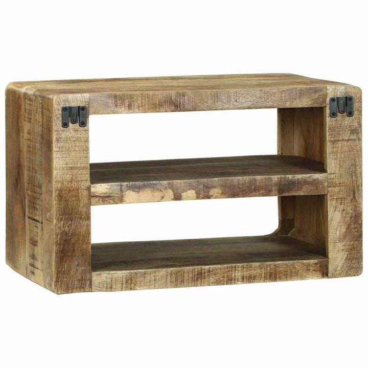 TV Skab med hylde Brun 60 x 32 x 36 cm Massivt mangotræ