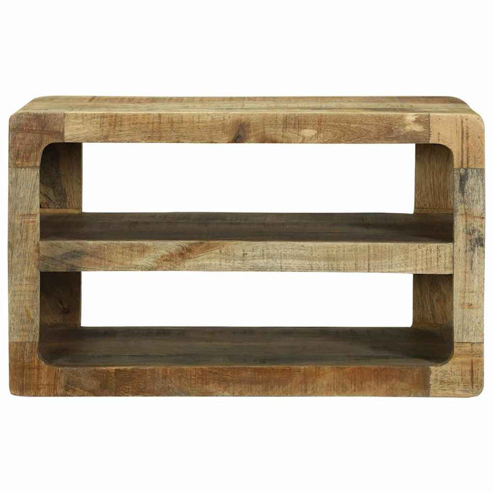 TV Skab med hylde Brun 60 x 32 x 36 cm Massivt mangotræ