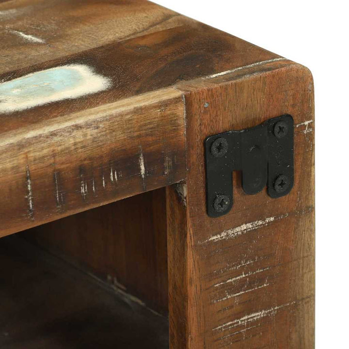 TV Skab Flerfarvet 60 x 32 x 36 cm Massivt genbrugstræ