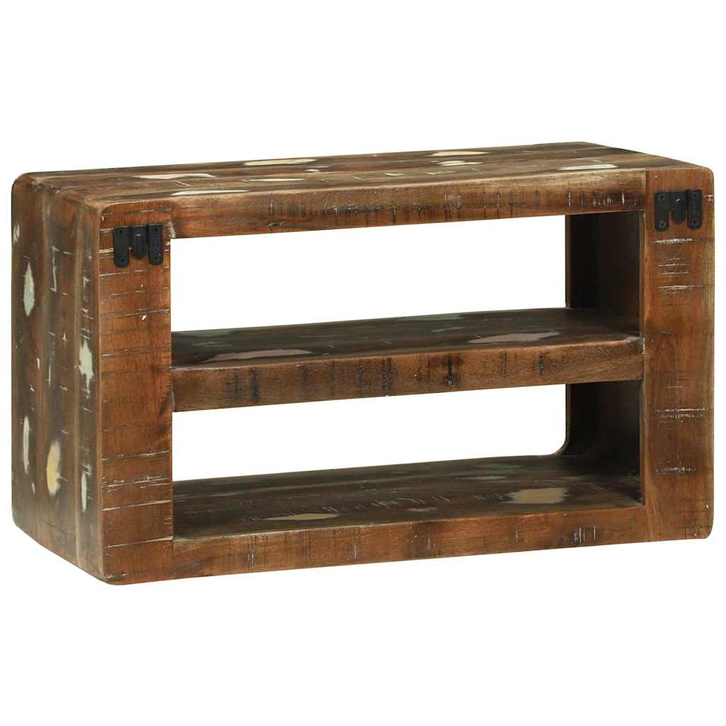 TV Skab Flerfarvet 60 x 32 x 36 cm Massivt genbrugstræ