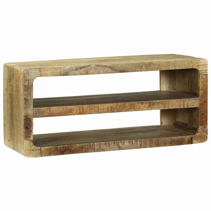 TV Skab med hylde Brun 80 x 32 x 36 cm Massivt mangotræ