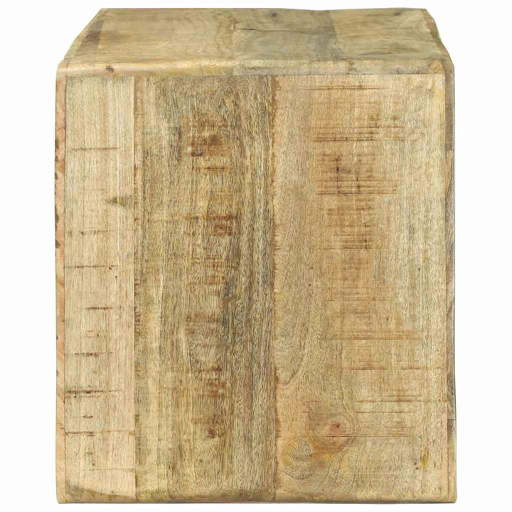 TV Skab med hylde Brun 80 x 32 x 36 cm Massivt mangotræ