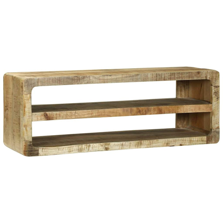 TV Skab med hylde Brun 100 x 32 x 36 cm Massivt mangotræ