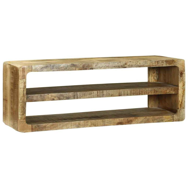 TV Skab med hylde Brun 100 x 32 x 36 cm Massivt mangotræ