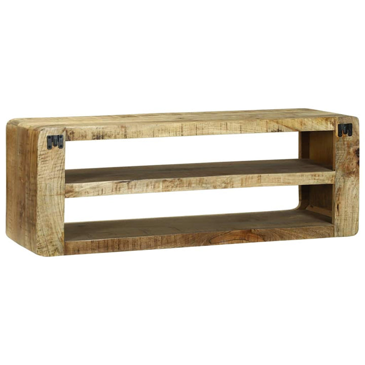 TV Skab med hylde Brun 100 x 32 x 36 cm Massivt mangotræ