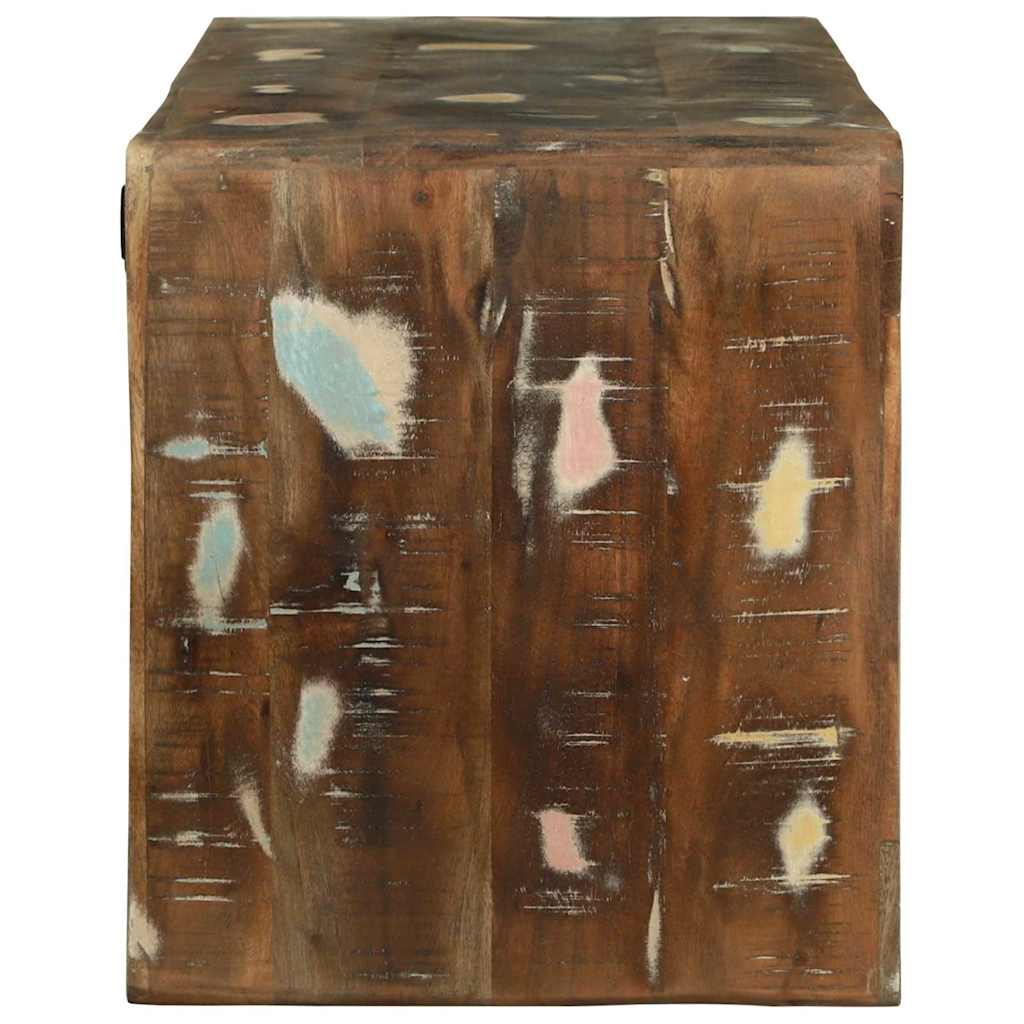 TV Skab Flerfarvet 100 x 32 x 36 cm Massivt genbrugstræ