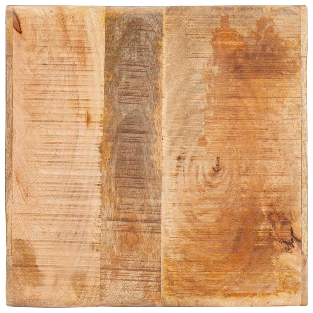 Slutborde med hylde Brun 40 x 40 x 49 cm Massivt mangotræ