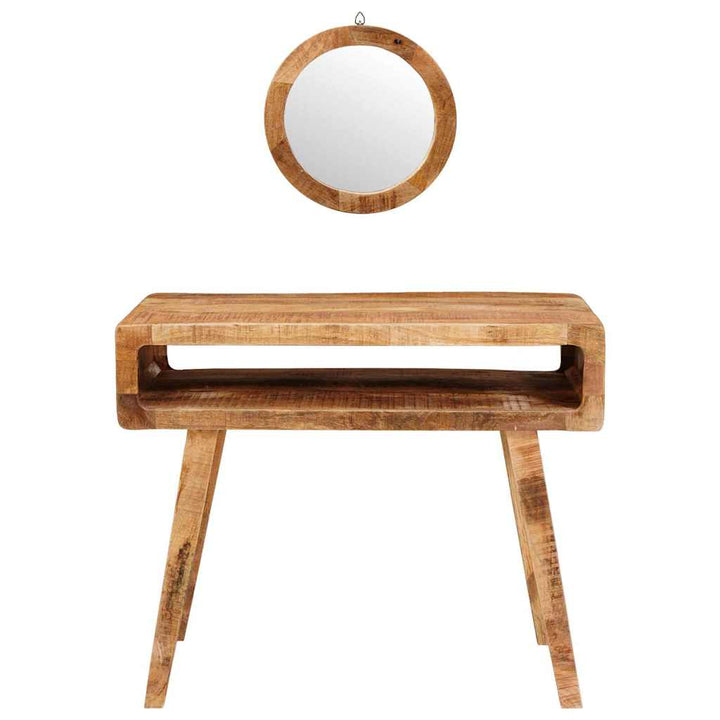 Klædeskab med hylde Brun 90 x 76 x 45 cm Massivt mangotræ