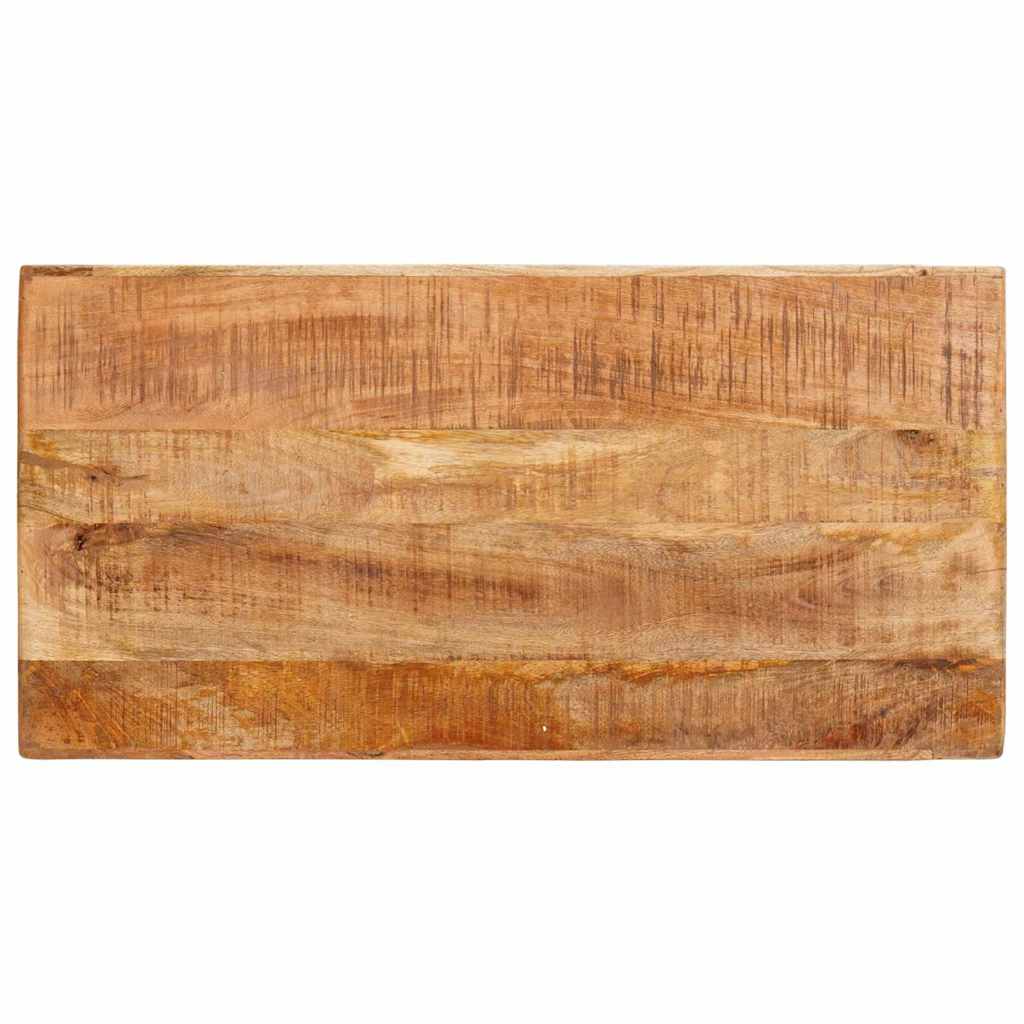 Klædeskab med hylde Brun 90 x 76 x 45 cm Massivt mangotræ