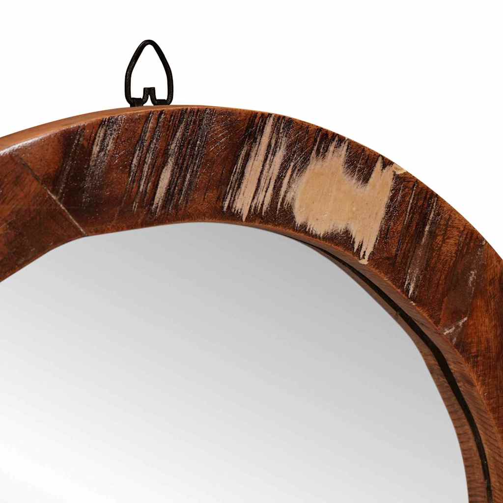 Klædeskab med hylde Brun 90 x 76 x 45 cm Solid genvundet træ