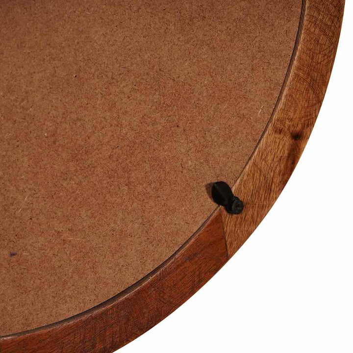 Klædeskab med hylde Brun 90 x 76 x 45 cm Solid genvundet træ