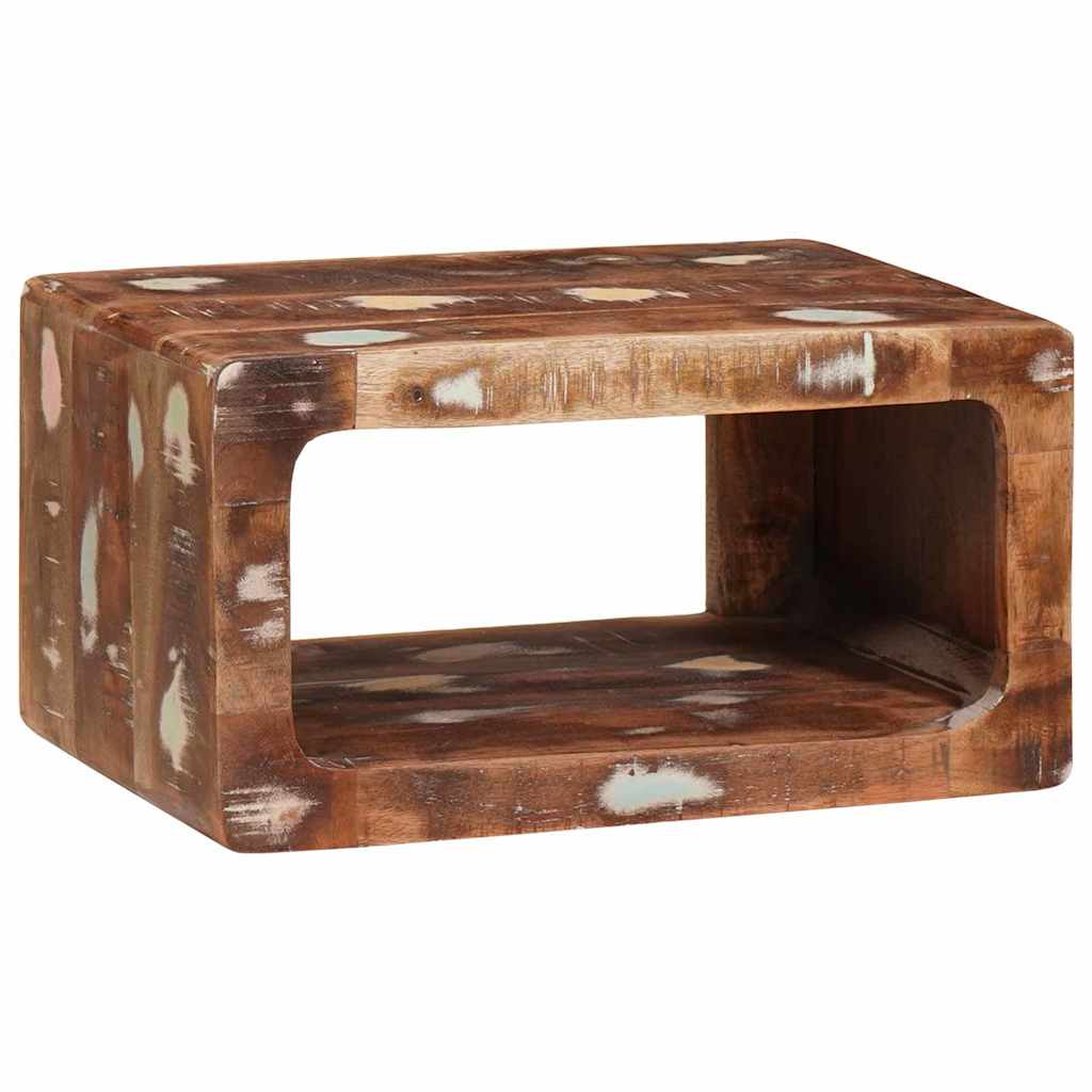 Sengeborde 45 x 30 x 24 cm Massivt genanvendt træ