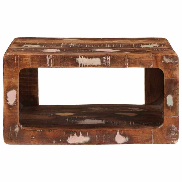 Sengeborde 45 x 30 x 24 cm Massivt genanvendt træ