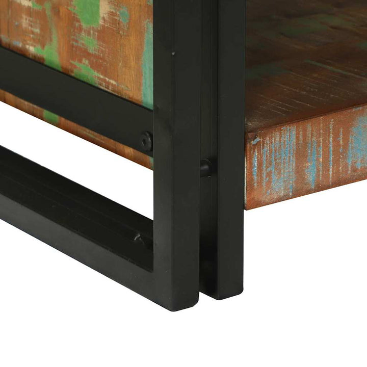 Sofabord Brun 120 x 50 x 38 cm Massivt genanvendt træ