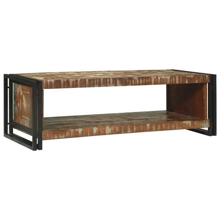 Sofabord Brun 120 x 50 x 38 cm Massivt genanvendt træ