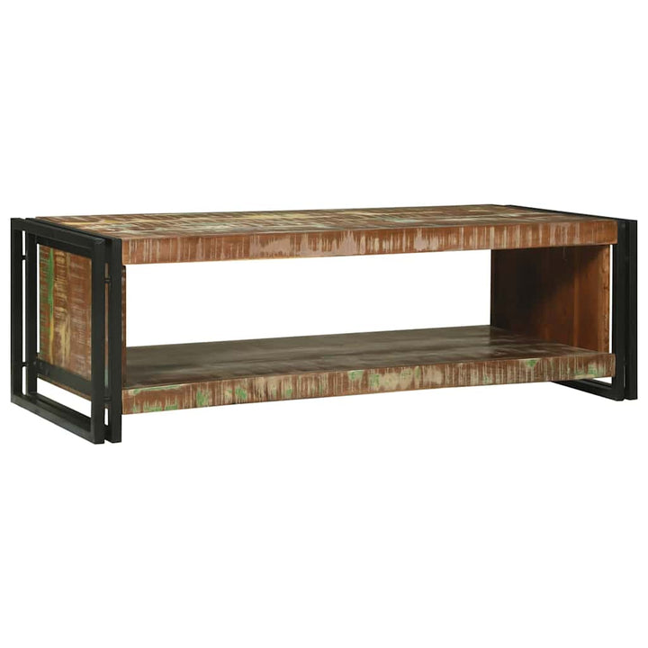 Sofabord Brun 120 x 50 x 38 cm Massivt genanvendt træ