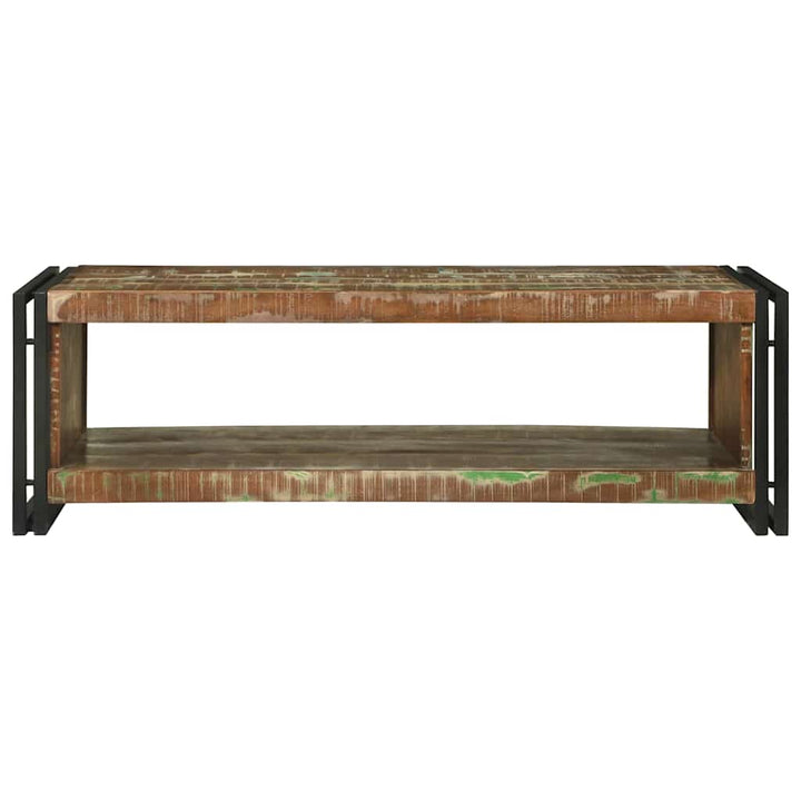 Sofabord Brun 120 x 50 x 38 cm Massivt genanvendt træ