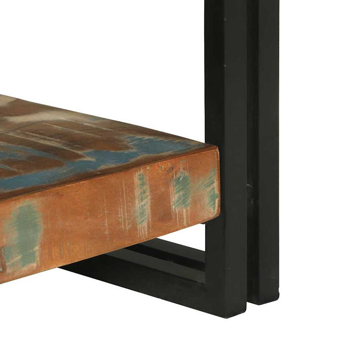 Sofabord Flerfarvet 120 x 50 x 38 cm Massivt genanvendt træ