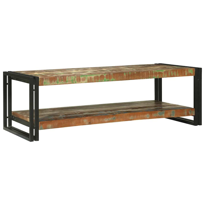 Sofabord Flerfarvet 120 x 50 x 38 cm Massivt genanvendt træ