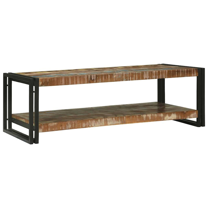 Sofabord Flerfarvet 120 x 50 x 38 cm Massivt genanvendt træ