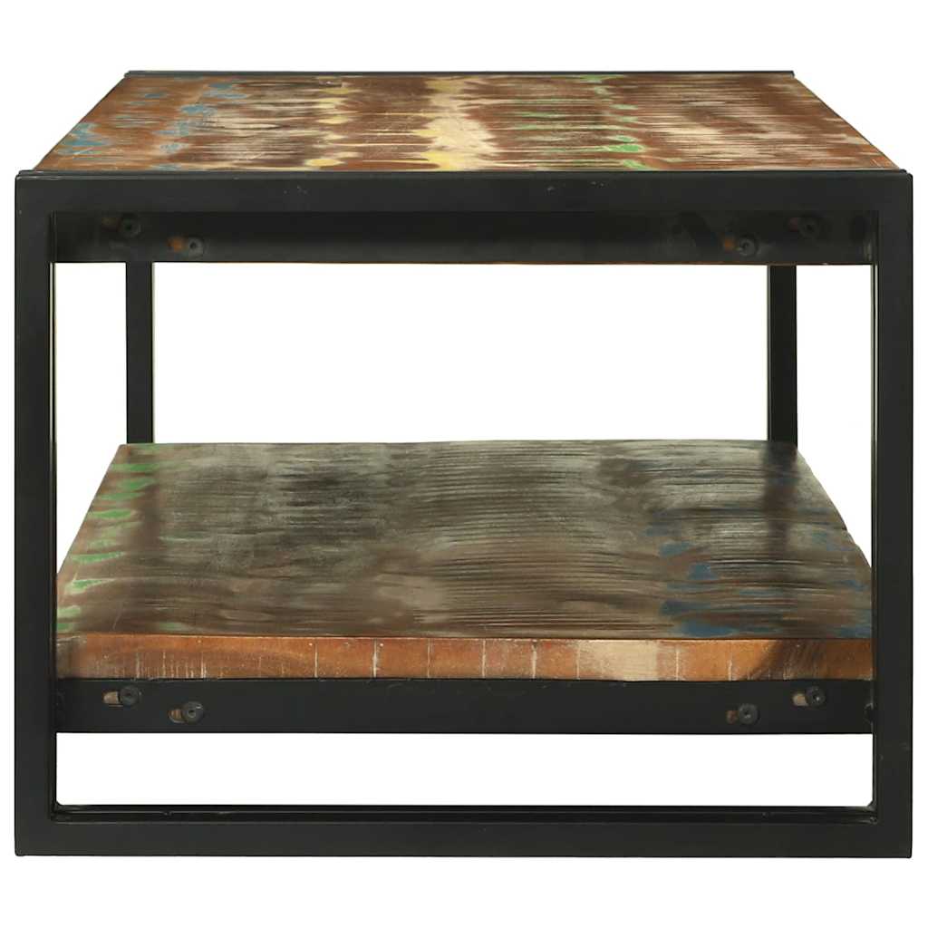 Sofabord Flerfarvet 120 x 50 x 38 cm Massivt genanvendt træ