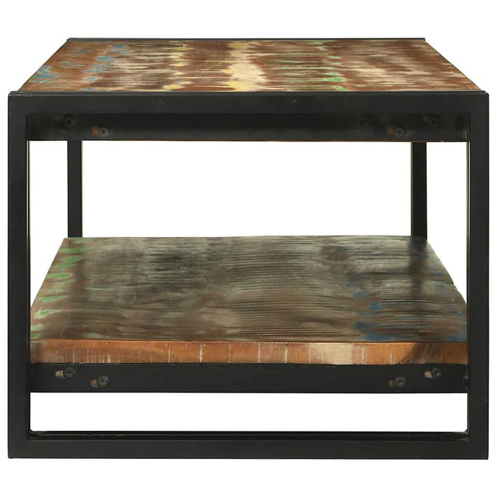 Sofabord Flerfarvet 120 x 50 x 38 cm Massivt genanvendt træ