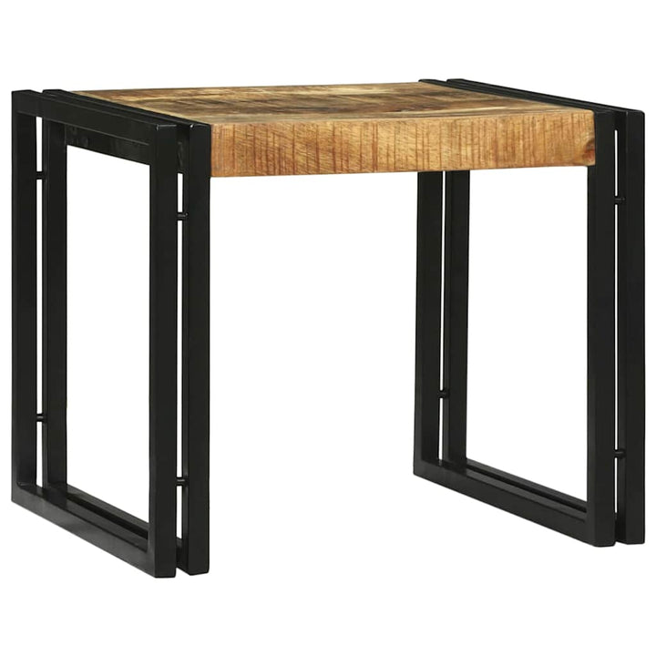 Sofabord 2 pcs Brun 48 x 40 x 40 cm Massivt mangotræ