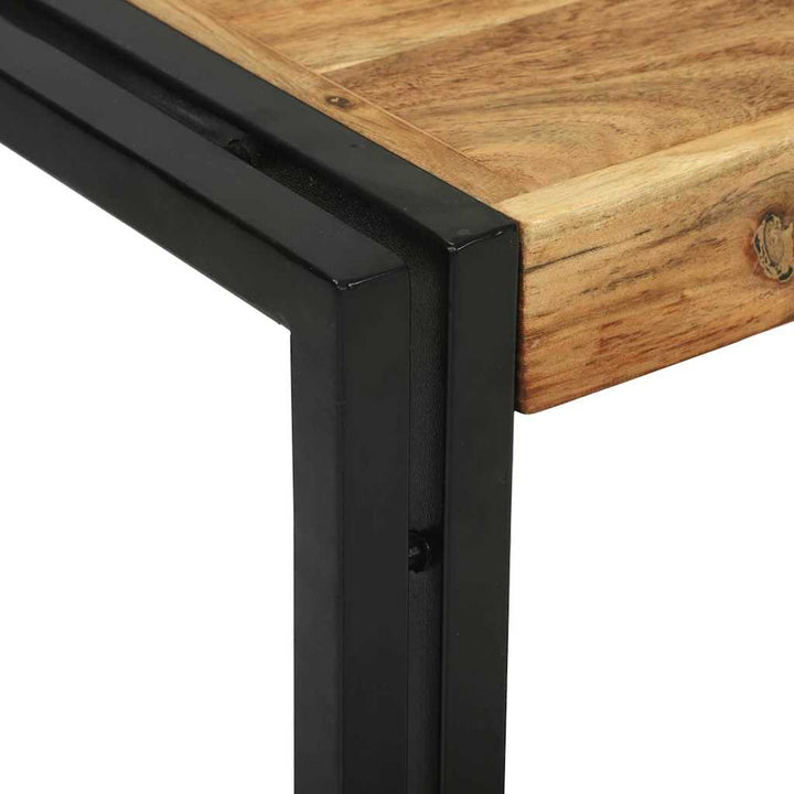 Sofabord 2 pcs Brun 48 x 40 x 40 cm Massivt akacietræ