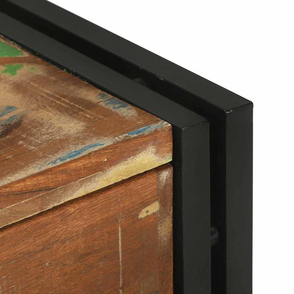 Sofabord med skuffe Brun 90 x 50 x 38 cm Massivt genanvendt træ
