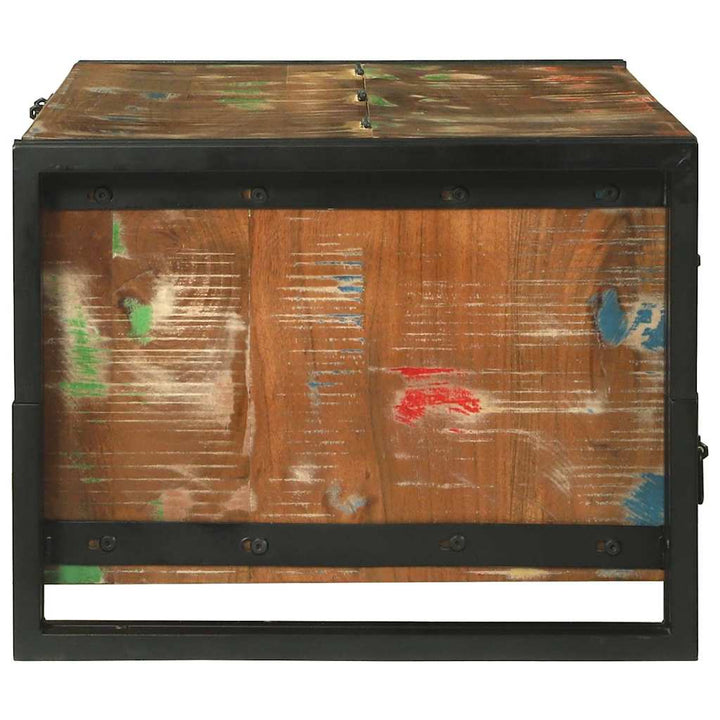 Sofabord med skuffe Brun 90 x 50 x 38 cm Massivt genanvendt træ