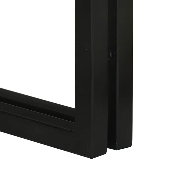 Nesting Bord 3 pcs Brun og sort Massivt ru mangotræ