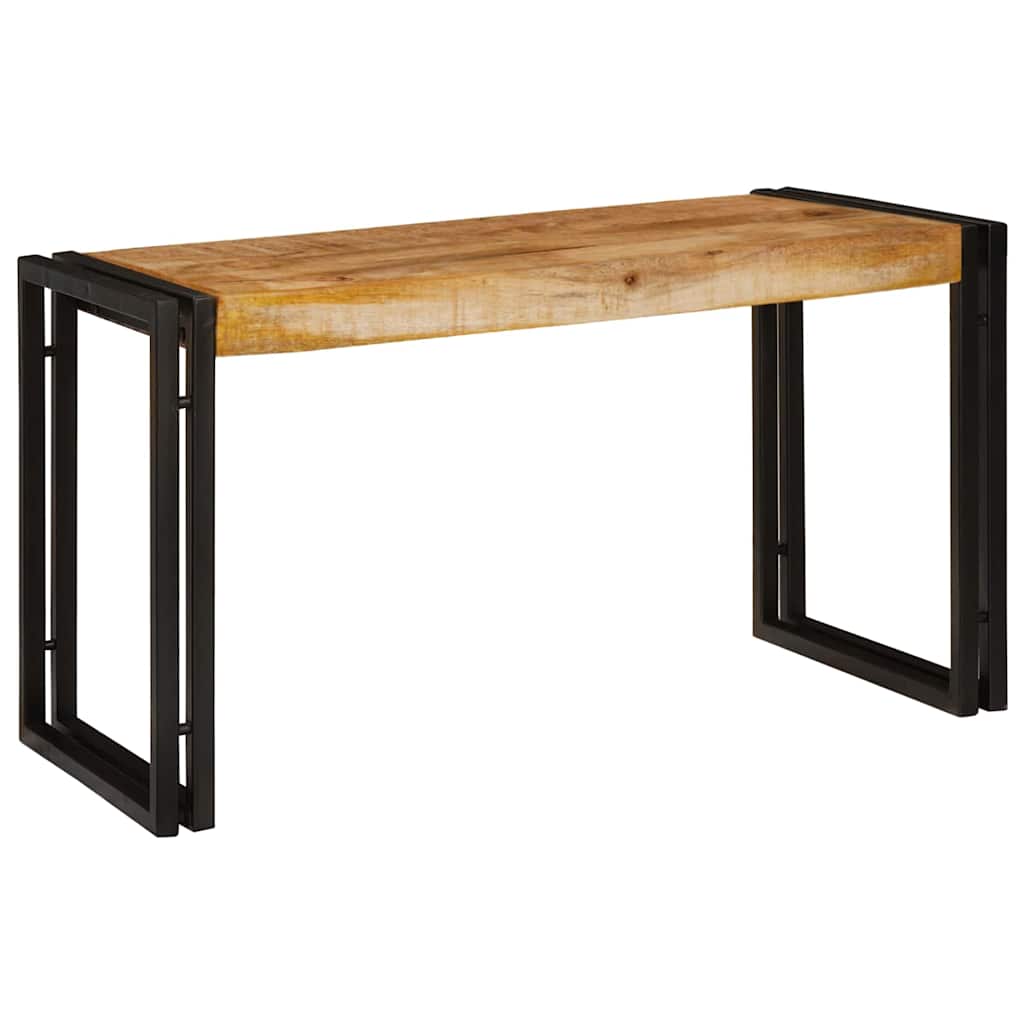 Nesting Bord 3 pcs Brun og sort Solid ru mango træ og metal