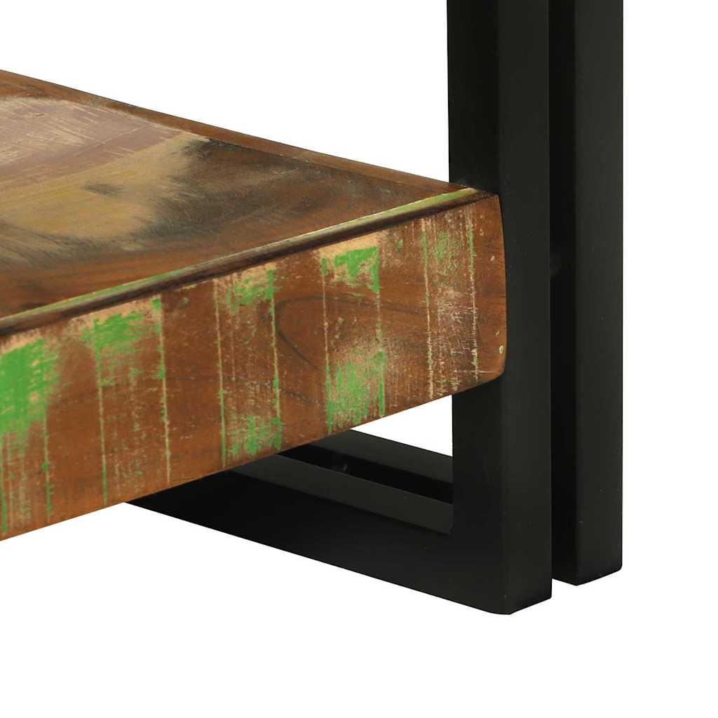 Konsolbord Flerfarvet 120 x 33 x 75 cm Massivt genanvendt træ