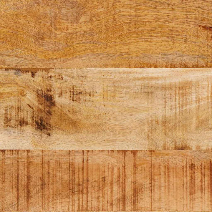 Konsolbord med hylde Brun 90 x 33 x 75 cm Massivt ru mangotræ