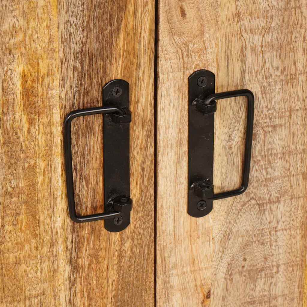 Sideboard Brun 80 x 33 x 70 cm Massivt mangotræ