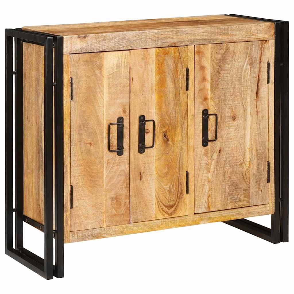 Sideboard Brun 80 x 33 x 70 cm Massivt mangotræ