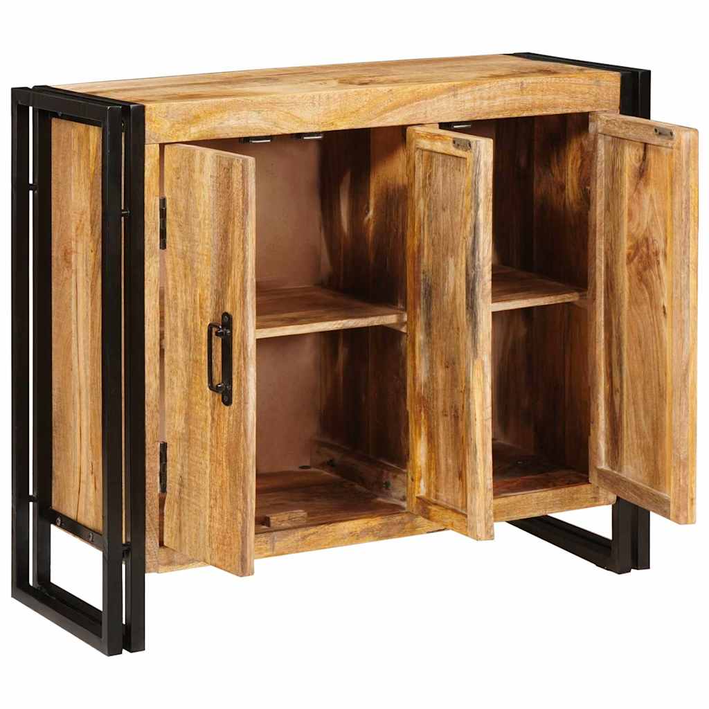 Sideboard Brun 80 x 33 x 70 cm Massivt mangotræ