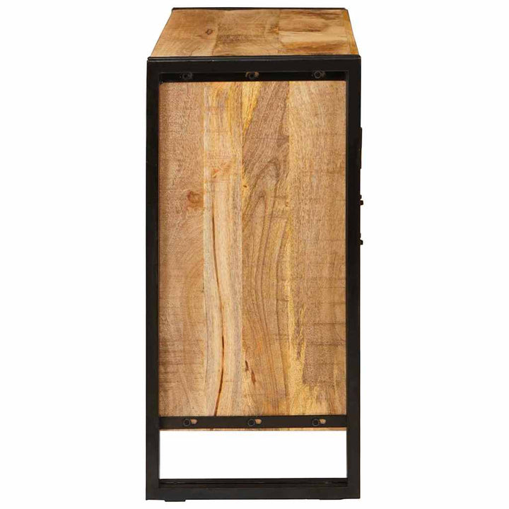 Sideboard Brun 80 x 33 x 70 cm Massivt mangotræ