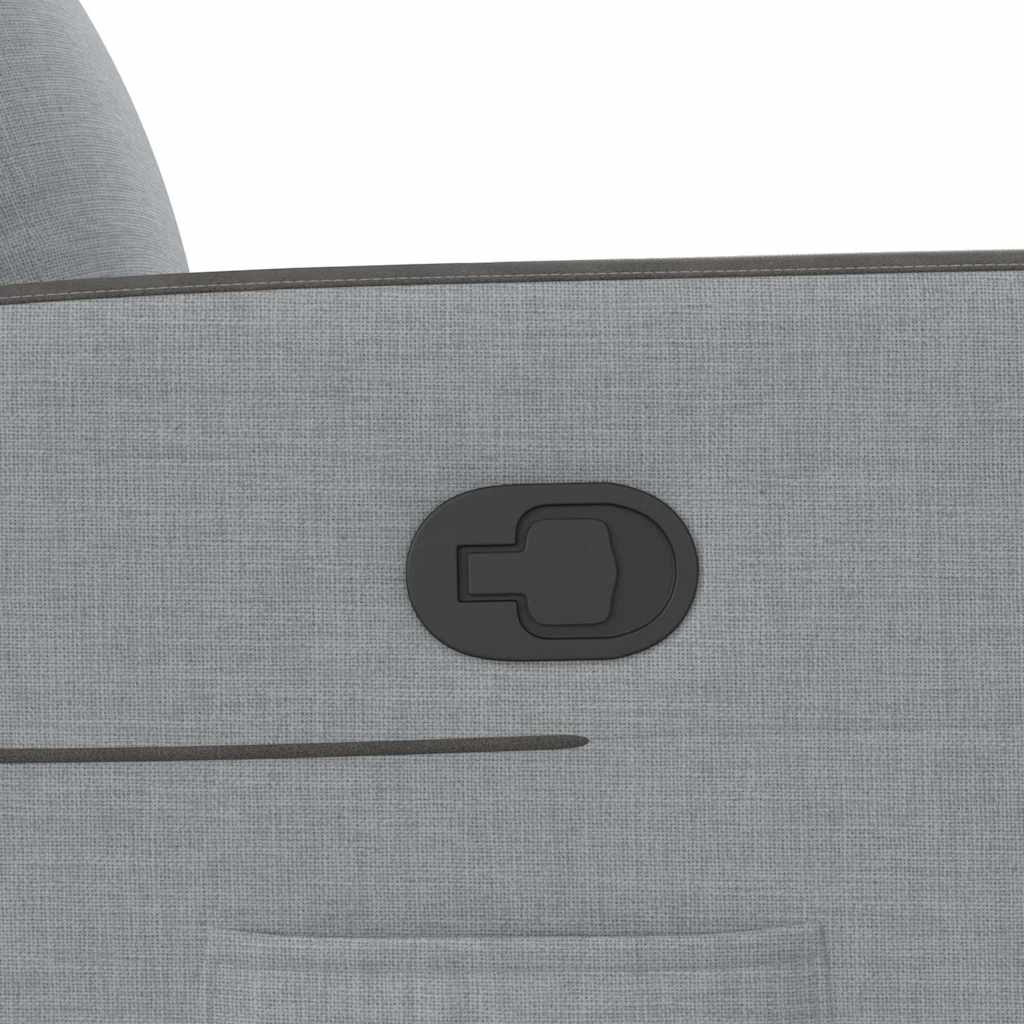 løftestol stof lysegrå